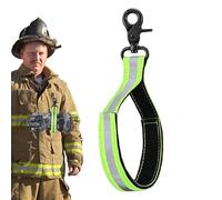 ycezw Pompier, clip de sangle pour gants de pompier, équipement d'engagement de sauvetage pour lutter contre l'incendie, sangle en nylon pour gants de pompiers, haute visibilité, multiplié