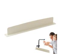 ycezw Protecteur d'évier - Protection en silicone pour évier de salle de bain | Accessoires de cuisine protection avec ventouses pour éviers domestiques et commerciaux bars et comptoirs
