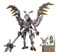 ycezw Puzzle en métal,Puzzle en métal pour adultes - Kit de construction de modèles de figures anciennes chinois,Kits de modèles déformables en métal pour construire des ornements de puzzle dans