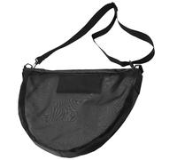 ycezw Sac de rangement à billes en maille, sac à billes en maille,Sac de rangement de boule en maille respirante | Sac de transport en filet à lanières, sac de rangement de balle de jeu de sport, sac