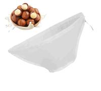 ycezw Sachet en filet, sac à lait de noix | 3 x sac de filtre à jus de maille Finnylon , sac en filet de presse à légumes, outils de préparation d'ingrédients de cuisine pour la maison, le camping