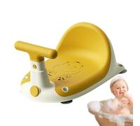 ycezw Siège de baignoire pour bébé, siège bébé pour baignoire | Tabouret de douche ergonomique pour les | Des sièges de bain pour les tout-petits sans glissement pour les bébés assis avec un soutien