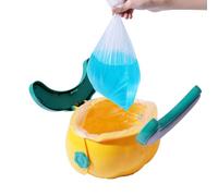 ycezw Siège de toilette portable, cuvette de toilette pliable | Siège de pot en forme de citrouille mignon portable léger pour | Siège de toilette d'entraînement pliable pour les de 2