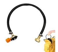 ycezw Soupape de vidange de réservoir d'air, adaptateur pour réchaud de camping | Adaptateur et régulateur,Vanne de vidange de réservoir d'air Plug-portée Adaptateur de brûleur de tuyau Adaptateur de