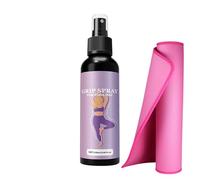 ycezw Spray Anti-Dérapant pour Tapis De Yoga, 120ml Booster De Performance, Spray Anti-Glissant pour Chaussures, pour Tapis De Yoga Raquette Basketball Football Golf Sports Salle De Sport Sneaker