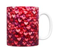 ycezw Tasse à café en céramique pour la Saint-Valentine's Day Cup - Romantic Ceramic Coffee Cup | Décoration de bureau pour tasses, tasse à café de 350 ml, tasse à thé, décorations pour le