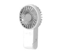 ycezw Ventilateur portable, petit ventilateur portable, ventilateur de maquillage portable | Avec support pliable, circulateur d'air à piles réglable à 3 vitesses, pour hommes et femmes