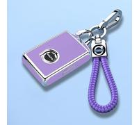 YCFZNB Couvercle pour télécommande de Voiture, Cadre en Alliage de Zinc et Surface en Cuir. pour Volvo S60.,C