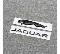 YCFZNB Emblème Automobile, Lettres ABS Logo Autocollant pour Coffre arrière de Voiture. pour Jaguar C-X16 E-Pace F-Pace F-Type.,B