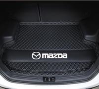 YCFZNB Tapis de Coffre en Cuir, Protection Anti-Rayures pour Coffre de Voiture. pour Mazda EZ-6 Kai RX-8 Verisa.,A