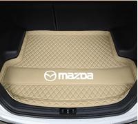 YCFZNB Tapis de Coffre en Cuir, Protection Anti-Rayures pour Coffre de Voiture. pour Mazda EZ-6 Kai RX-8 Verisa.,C