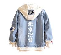 YCGL Tokyo Revengers Sweat à Capuche Ryuguji Ken Manjiro Sano Cosplay Costume Casuel Veste à Capuchon