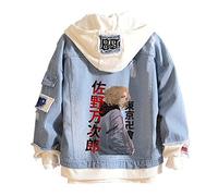 YCGL Tokyo Revengers Veste Mikey Ryuguji Ken Cosplay Costume Sweats à Capuche Anime Vêtements Casuel Veste à Capuchon