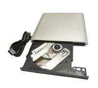 Ycheda Graveur Blu-Ray externe ultra fin USB 3.0 UHD 4K en aluminium pour ordinateur portable et PC de bureau
