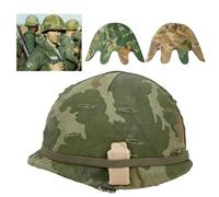 YChoolco Couvre-Casque Camouflage Mitchell M1 américain de la Seconde Guerre Mondiale, réplique de Couvre-Casque Camouflage Recto-Verso de la Guerre du Vietnam for opérations sur Le Terrain