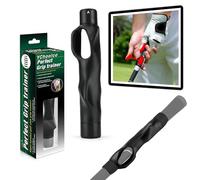 YChoolco Entraîneur de Prise de Golf - Améliorez la Force de Prise, la précision et la Technique de Swing for des Performances de Golf supérieures, adapté aux Joueurs de Tous Niveaux(Black)