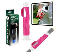 YChoolco Entraîneur de Prise de Golf - Améliorez la Force de Prise, la précision et la Technique de Swing for des Performances de Golf supérieures, adapté aux Joueurs de Tous Niveaux(Pink)
