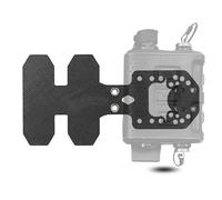 YChoolco Plaque de Montage Tactique PTT Molle Traîneau de Communication pour V60/X50/U94, Carte d'extension Universelle pour interphone PTT
