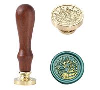 Ychostamp Anubis Cachet de cire en laiton - Mythique de l'Égypte antique, amovible, bricolage et scrapbooking