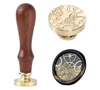 Ychostamp Tampon de cire mécanique à cacheter pour enveloppes, journaux, travaux manuels industriels