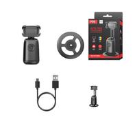 YCHUCH 2. Support de téléphone à suivi automatique alimenté par l'IA pour vlogging et appels vidéo avec rotation du visage suivant le support de téléphone