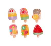 YCHUCH Aimants de réfrigérateur décoratifs en forme de crème glacée - Aimant puissant pour maintenir les notes et les photos fermement - Cadeau mignon - Aimants de réfrigérateur