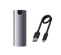 YCHUCH Boîtier SSD NVME vers USB 3.1 en alliage d'aluminium compatible M-Key B-Key B + M Key