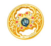 YCHUCH Bouton à coudre rond en métal pour Cheongsan Chemise, manteau, robe, veste, vêtements