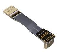 YCHUCH Câble d'extension HDTV interne spécifié 4 K @ 60 Hz 144 Hz 18 Gbit/s Bande passante pour applications professionnelles Câble HDTV Extension HDMI intégrée mâle vers femelle