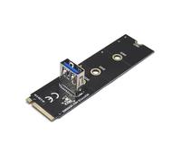 YCHUCH Carte adaptateur PCIe PCIE prenant en charge le module de disque solide 2260/2280 pour systèmes informatiques NGFF vers PCIExpress convertisseurs