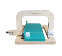 YCHUCH Coupe-savon en bois avec fil de coupe - Outil de coupe - Grand couteau fait main - Trancheuse de fil réglable - Grande trancheuse de savon