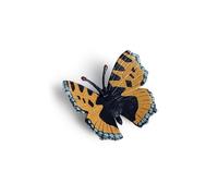 YCHUCH Figurines d'insectes en plastique - Figurines de papillon accrocheurs pour bureau, paysage, bricolage, fournitures décoratives réalistes - Jouet pour insectes - Figurines d'insectes