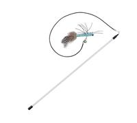 YCHUCH Jouet d'activités pour chats en plein air - Baguette pour les intuitions de chasse pour stimuler les intuitions de chasse - Avec aile rotative