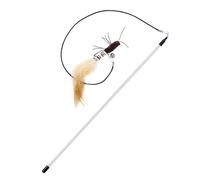 YCHUCH Jouet d'activités pour chats en plein air - Baguette pour les intuitions de chasse pour stimuler les intuitions de chasse - Avec aile rotative