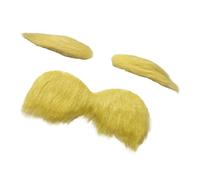 YCHUCH Kit de moustache et sourcils adhésifs à coller sur les faux sourcils et moustache pour Halloween, déguisement, cosplay, accessoires de costume d'Halloween