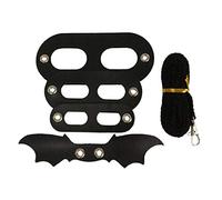 YCHUCH Laisse de lézard réglable pour reptile, dragon, barbu, corde de traction avec ailes en cuir pour caméléons, lézard, cochon d'Inde, reptile, gecko