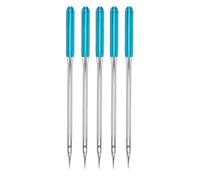 YCHUCH Lot de 5 aiguilles de rechange en acier inoxydable pour machine à coudre domestique