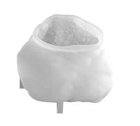 YCHUCH Moules à bougies en silicone pour résine époxy faits à la main en forme de roche de savon réaliste