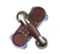 YCHUCH MT025 Téléphone fixe filaire avec sonnerie réglable et fonction de rappel du dernier numéro Appel entrant Sonnerie mécanique puissante