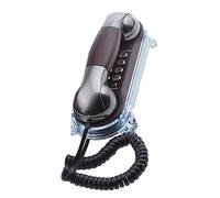 YCHUCH MT025 Téléphone fixe filaire avec sonnerie réglable et fonction de rappel du dernier numéro Appel entrant Sonnerie mécanique puissante