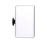 YCHUCH Petit panneau lumineux LED construit dans une batterie modifiable température de couleur pour stand de tir vidéo, utiliser une lumière LED dense pour la photographie de voyage