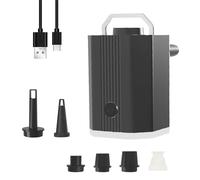 YCHUCH Pompes à vide électriques avec lumière portable sans fil pour sac d'emballage sous vide, pompes gonflables de voyage électriques d'extérieur rechargeables