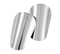 YCHUCH Protège-tibias à clipser - En plastique - Texture en plastique - Pour sports de haute intensité - Respirant et confortable - Utilisation à tout âge - Insert galvanisé