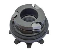 YCHUCH Roues dentées de rechange 9T 10/12 mm à vitesse unique pour vélo - Accessoires de vélo pliables durables