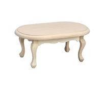 YCHUCH Table d'appoint miniature à l'échelle 1:12 pour maisons de poupées, modèle de meubles en bois, décors de meubles