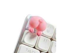YCHUCH Touches décoratives 3D en ABS rose en forme de cochon, lapins, chats, ours fesses, claviers pour personnaliser les claviers mécaniques