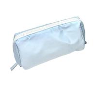 YCHUCH Trousse à crayons pour enfants et étudiants - Organiseur de bureau - Sac de rangement pour fournitures scolaires et de bureau, bleu, Beauté de masse