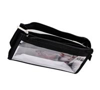 YCHUCH Trousse à crayons transparente avec motif dessin animé - Grande capacité - Organiseur à 6 couches, Noir , Beauté de masse