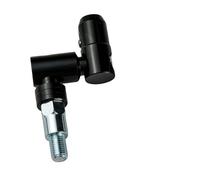 YCHUCH Vis de base en aluminium pour rétroviseur de moto, rotation réglable à 360°, support de montage pliable, accessoires universels pour rétroviseur de moto