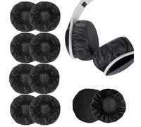 YCHYAN 100 Pièces Protection Casque Audio, Housses pour Écouteurs en Tissu Non Tissé, Stretchable Hygiénique Couvre Oreillettes pour Casque, Résistant a la Poussière et a la Transpiration